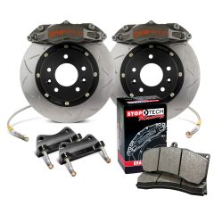 StopTech Competition Trophy Race Big Brake Kit - Front - 309x32mm Bi-Slotted - C-43 Anodized - #87.548.D900.R7