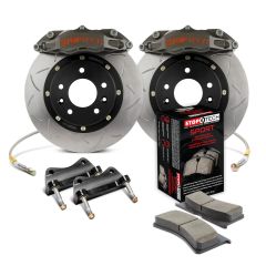StopTech Competition Trophy Sport Big Brake Kit - Front - 309x32mm Bi-Slotted - C-43 Anodized - #83.548.D900.R7