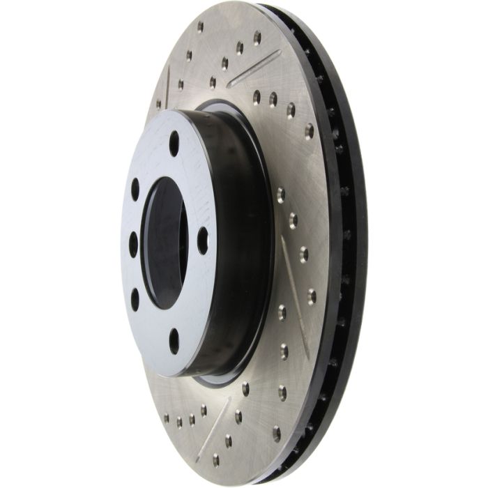127.34029R StopTech Sport Drilled  Slotted Brake Rotor; Front... Brakes