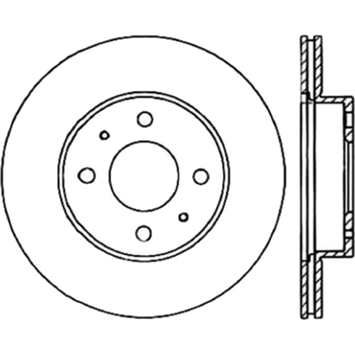 StopTech 83.646.4600.53 Front Brake Rotor 