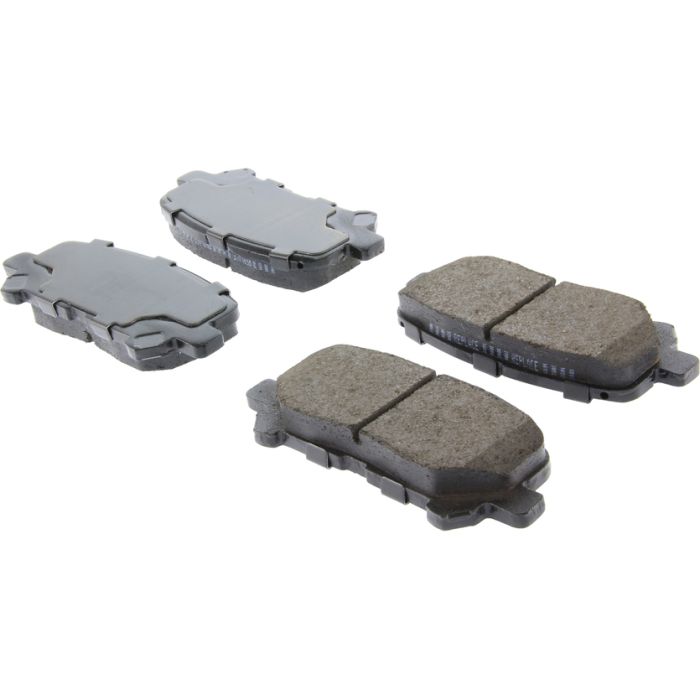 StopTech 308.15850 Street Brake Pads; Rear with Shims and Hardware 