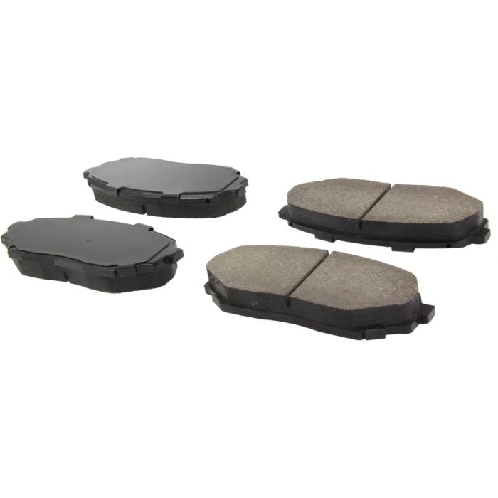 StopTech 308.07250 Street Brake Pads; Front with Shims and Hardware 