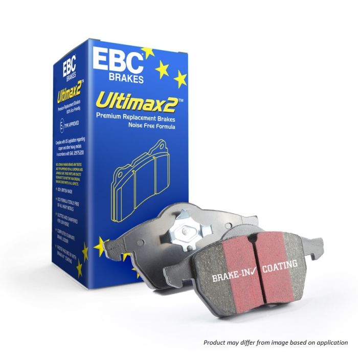 EBC ULTIMAX FRONT PADS DP1636 FOR NISSAN CUBE 1.5 TD 2010 