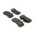102.06090 - C-Tek Semi-Metallic Brake Pads with Shims