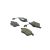102.08400 - C-Tek Semi-Metallic Brake Pads with Shims