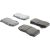 104.09600 - Posi Quiet Semi-Metallic Brake Pads with Hardware