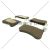 104.16340 - Posi Quiet Semi-Metallic Brake Pads with Hardware