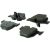 105.06831 - Posi Quiet Ceramic Brake Pads with Shims and Hardware
