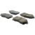 105.07210 - Posi Quiet Ceramic Brake Pads with Shims and Hardware