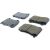 105.10530 - Posi Quiet Ceramic Brake Pads with Shims and Hardware
