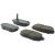 105.11240 - Posi Quiet Ceramic Brake Pads with Shims and Hardware