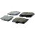 105.11820 - Posi Quiet Ceramic Brake Pads with Shims and Hardware