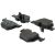 106.06831 - Posi Quiet Extended Wear Brake Pads with Shims and Hardware