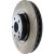 126.35080SL - StopTech Sport Slotted Brake Rotor; Front Left
