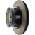 126.37023SR - StopTech Sport Slotted Brake Rotor; Rear Right