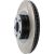126.47021SL - StopTech Sport Slotted Brake Rotor; Front Left