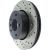 127.22003L - StopTech Sport Drilled & Slotted Brake Rotor; Front Left