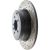 127.22008L - StopTech Sport Drilled & Slotted Brake Rotor; Rear Left