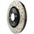 127.33034L - StopTech Sport Drilled & Slotted Brake Rotor; Front Left
