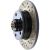 127.33035L - StopTech Sport Drilled & Slotted Brake Rotor; Rear Left