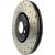 127.33049L - StopTech Sport Drilled & Slotted Brake Rotor; Front Left