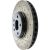 127.33123L - StopTech Sport Drilled & Slotted Brake Rotor; Front Left