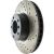 127.34031L - StopTech Sport Drilled & Slotted Brake Rotor; Front Left