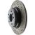 127.34032L - StopTech Sport Drilled & Slotted Brake Rotor; Rear Left
