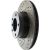 127.34045R - StopTech Sport Drilled & Slotted Brake Rotor; Front Right