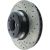 127.34064L - StopTech Sport Drilled & Slotted Brake Rotor; Front Left