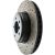 127.34071R - StopTech Sport Drilled & Slotted Brake Rotor; Front Right
