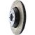 127.34072R - StopTech Sport Drilled & Slotted Brake Rotor; Rear Right