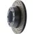 127.37007L - StopTech Sport Drilled & Slotted Brake Rotor; Rear Left