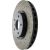 127.42076R - StopTech Sport Drilled & Slotted Brake Rotor; Front Right