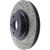 127.47018L - StopTech Sport Drilled & Slotted Brake Rotor; Front Left