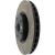 127.47022L - StopTech Sport Drilled & Slotted Brake Rotor; Front Left