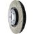 127.61089L - StopTech Sport Drilled & Slotted Brake Rotor; Front Left