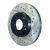 127.35149L - StopTech Sport Drilled & Slotted Brake Rotor; Rear Left