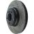 128.22007L - StopTech Sport Cross Drilled Brake Rotor; Front Left