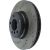 128.22007R - StopTech Sport Cross Drilled Brake Rotor; Front Right