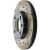 128.33012L - StopTech Sport Cross Drilled Brake Rotor; Front Left