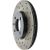128.33023L - StopTech Sport Cross Drilled Brake Rotor; Front Left