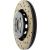 128.33028L - StopTech Sport Cross Drilled Brake Rotor; Front Left