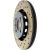 128.33028R - StopTech Sport Cross Drilled Brake Rotor; Front Right