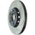 128.33039L - StopTech Sport Cross Drilled Brake Rotor; Front Left