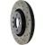 128.33054L - StopTech Sport Cross Drilled Brake Rotor; Front Left