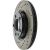 128.33056R - StopTech Sport Cross Drilled Brake Rotor; Front and Rear Right