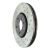 128.33059L - StopTech Sport Cross Drilled Brake Rotor; Front Left