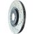 128.33062L - StopTech Sport Cross Drilled Brake Rotor; Front Left