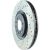 128.33062R - StopTech Sport Cross Drilled Brake Rotor; Front Right